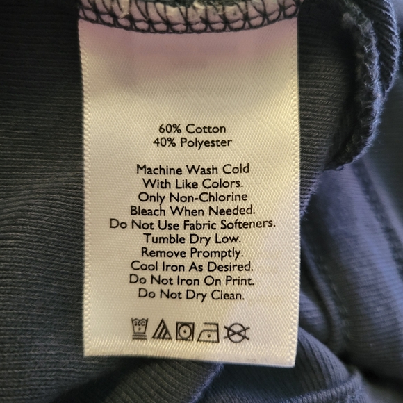 Eddie Bauer Blue Gray Zip-Up Jacket Size L - Picture 3 of 3